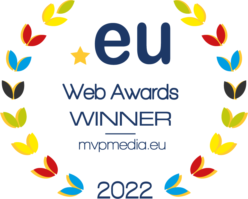.eu Web Awards Winner 2022 mvpmedia.eu